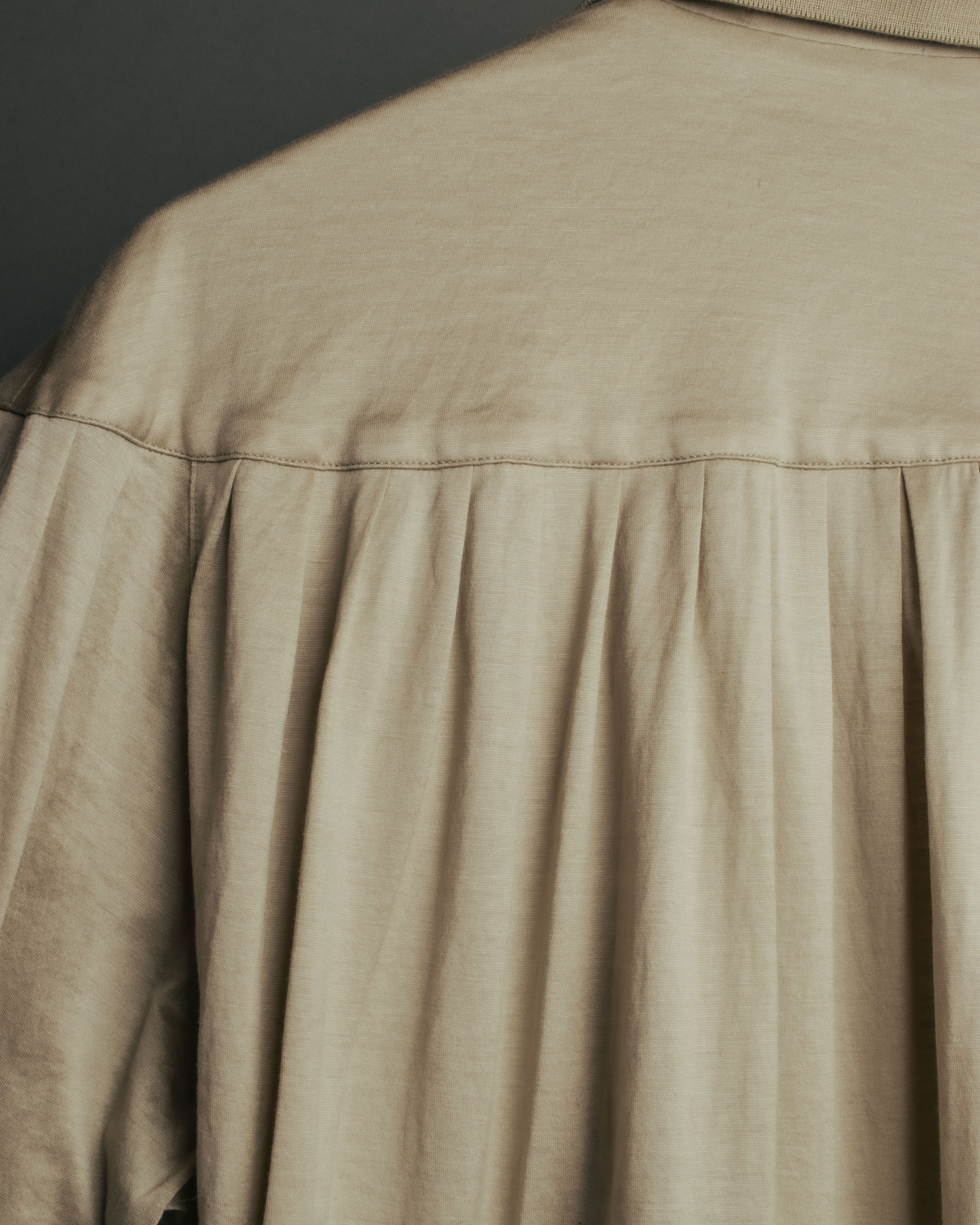 “Christian Dior” 90’s Gathered fly-front jersey blouse