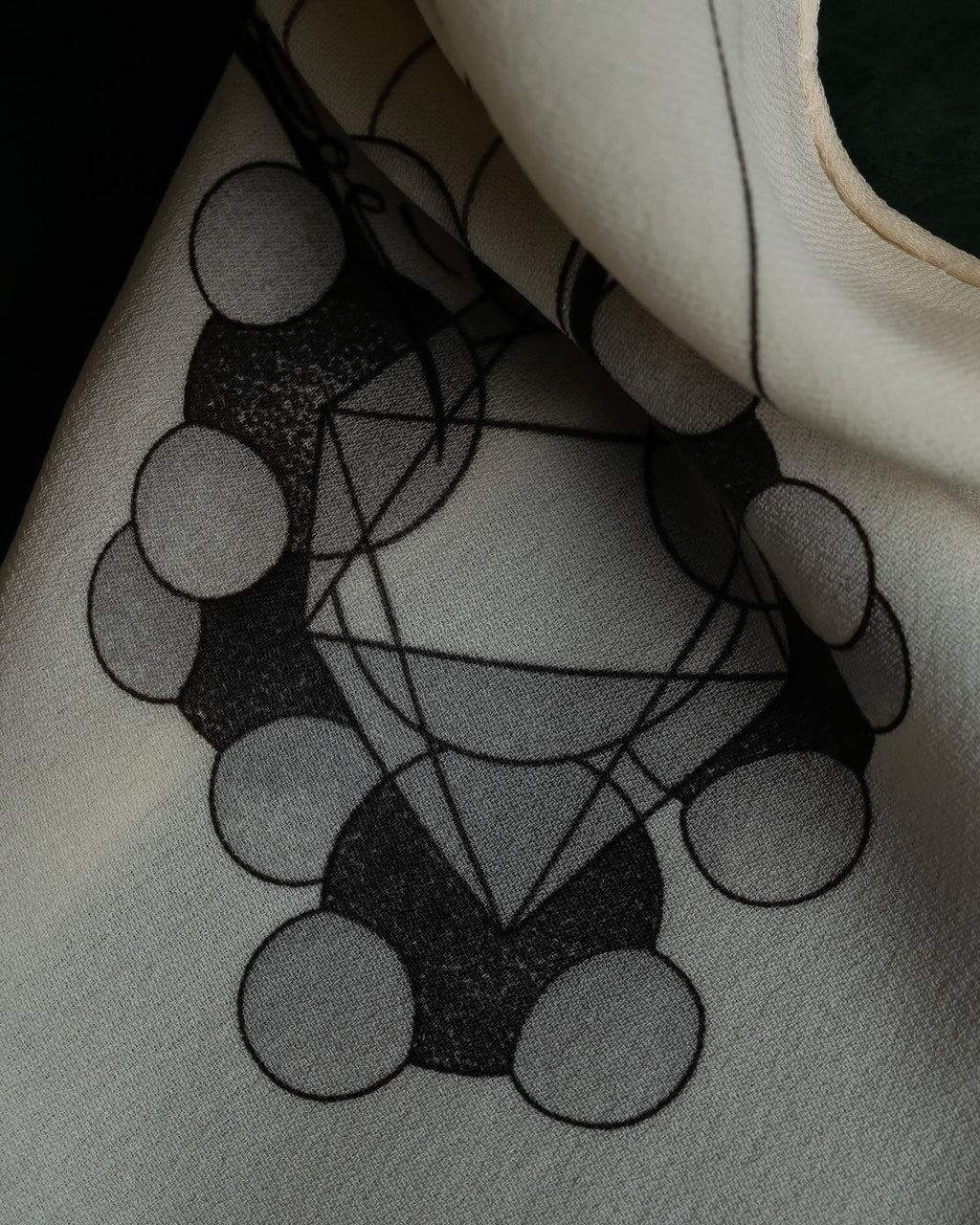 "HERMES" La Musique des Sphères Carre 90 silk scarf