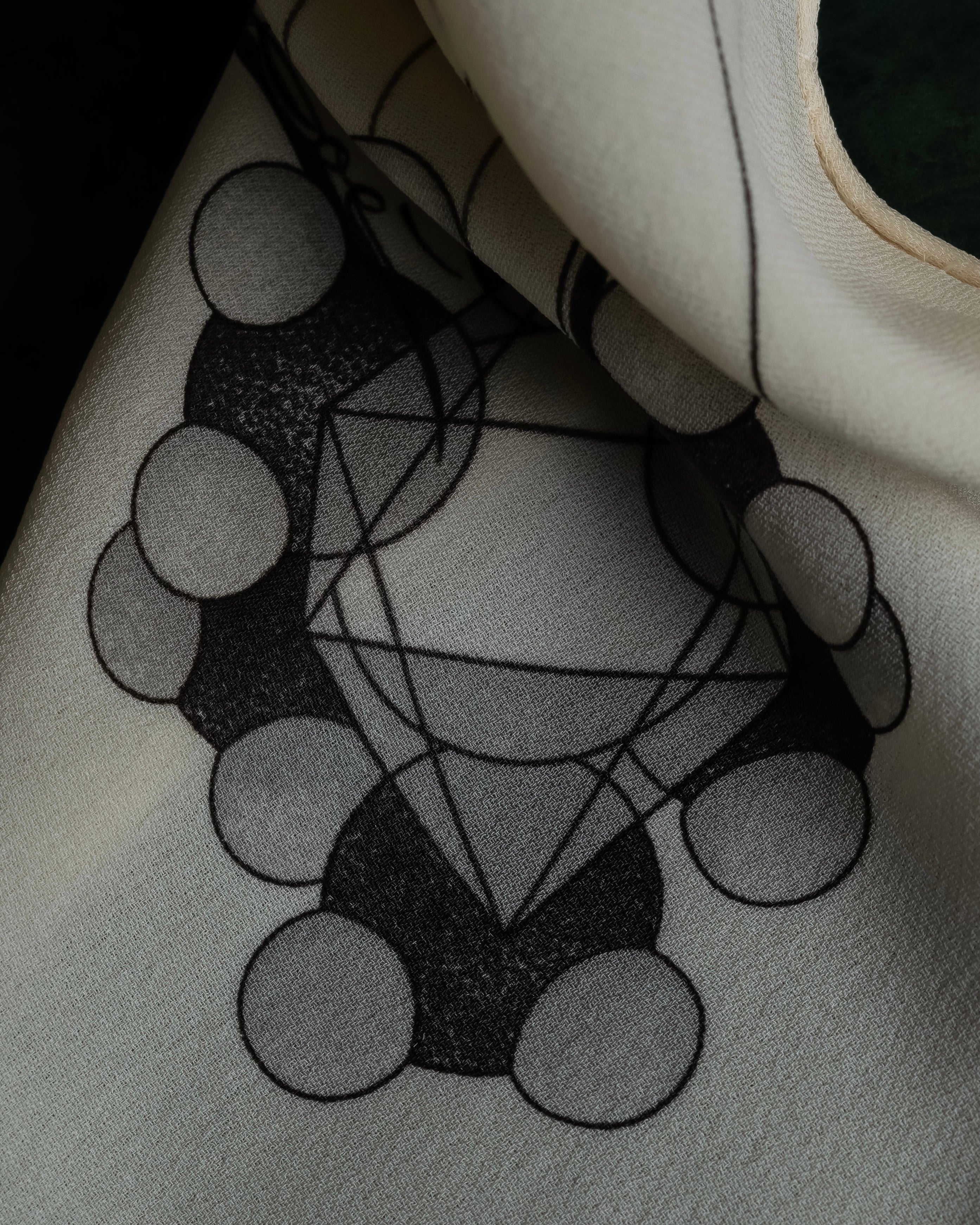 "HERMES" La Musique des Sphères Carre 90 silk scarf