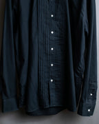 "RIMINI" Wing color pin tuck design shirt