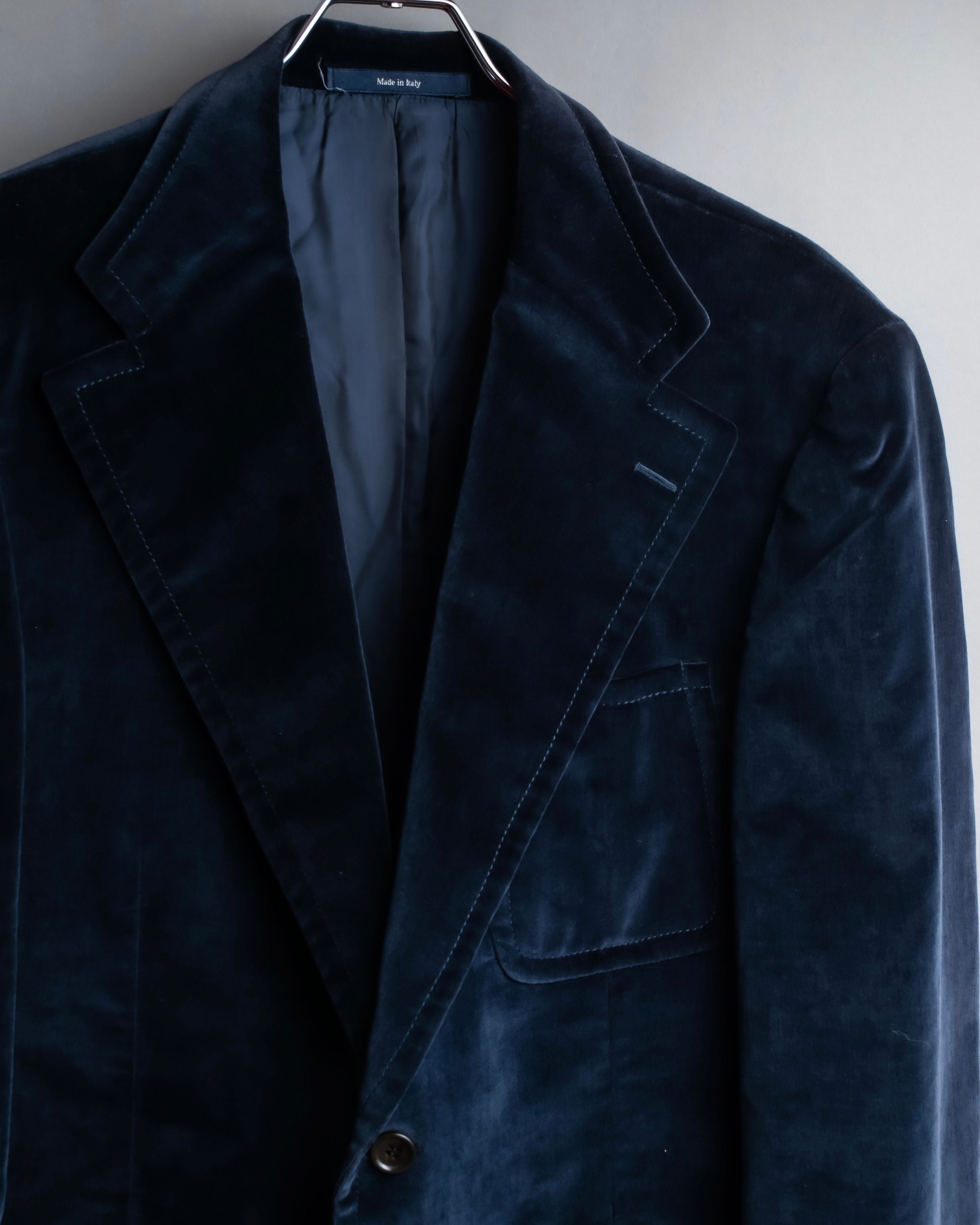 "GUCCI" Beautiful velour oversized tailored jacket