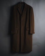 –SPECIAL– "LOEWE" 90’s cashgora blend tailored overcoat