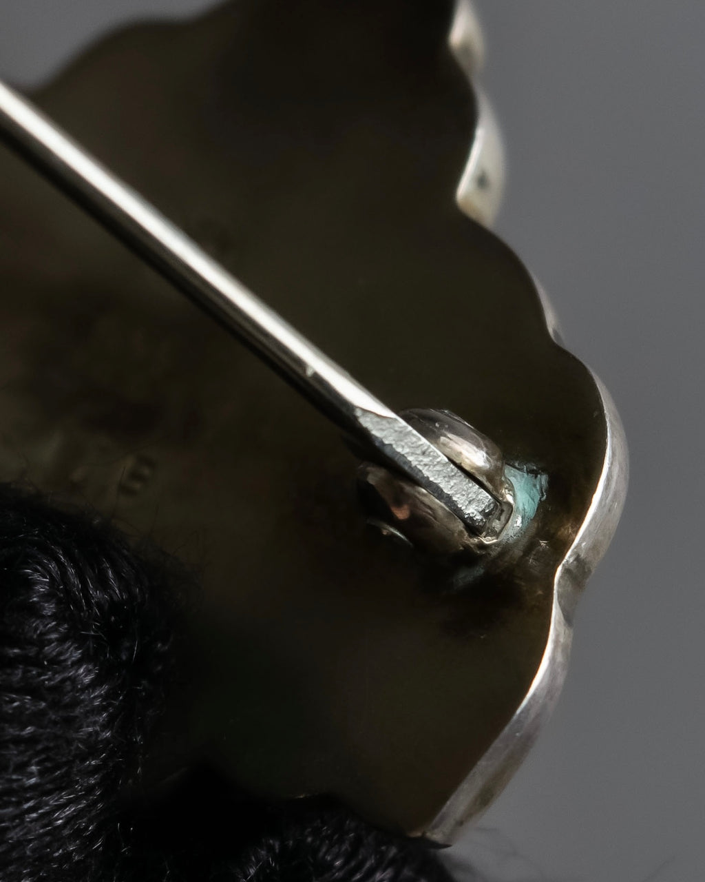 "GEORG JENSEN" Grape cluster motif silver 925 brooch