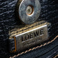 "LOEWE" Textured leather one handle bag