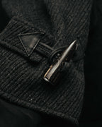 "dunhill" 00's-10's Padded wool hooded duffle coat