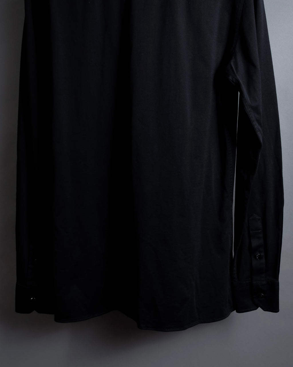 "FENDI" Pick stitch design fly front shirt