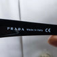 "PRADA" Butterfly frame logo engraved sunglasses