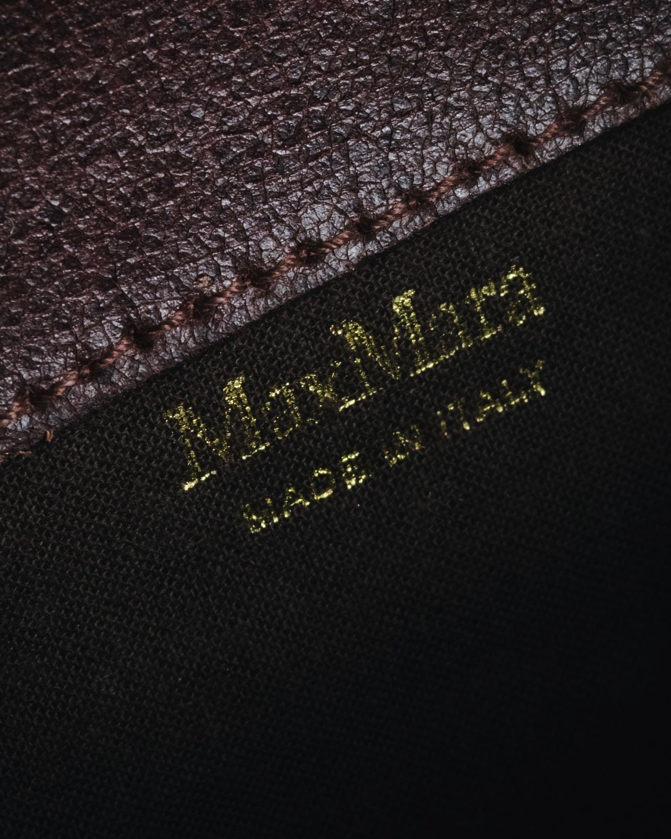 "Max Mara" Structured top handle leather shoulder bag