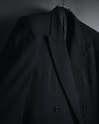 "Burberrys" 90’s double-breasted peak lapel suit set-up