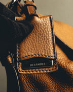 "JIL SANDER" Soft grained leather shoulder bag
