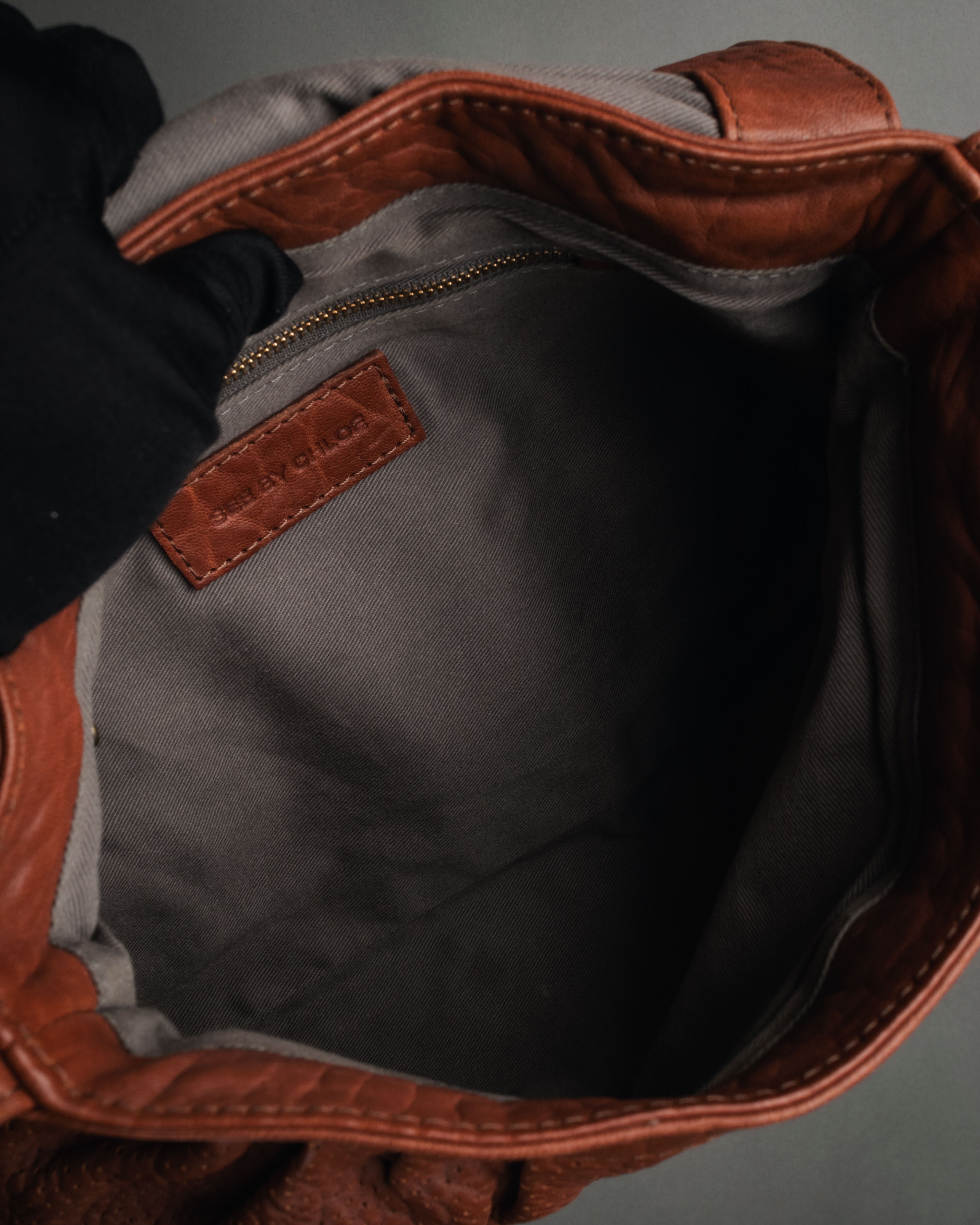 “See By Chloé” 2010’s soft grained leather shoulder bag