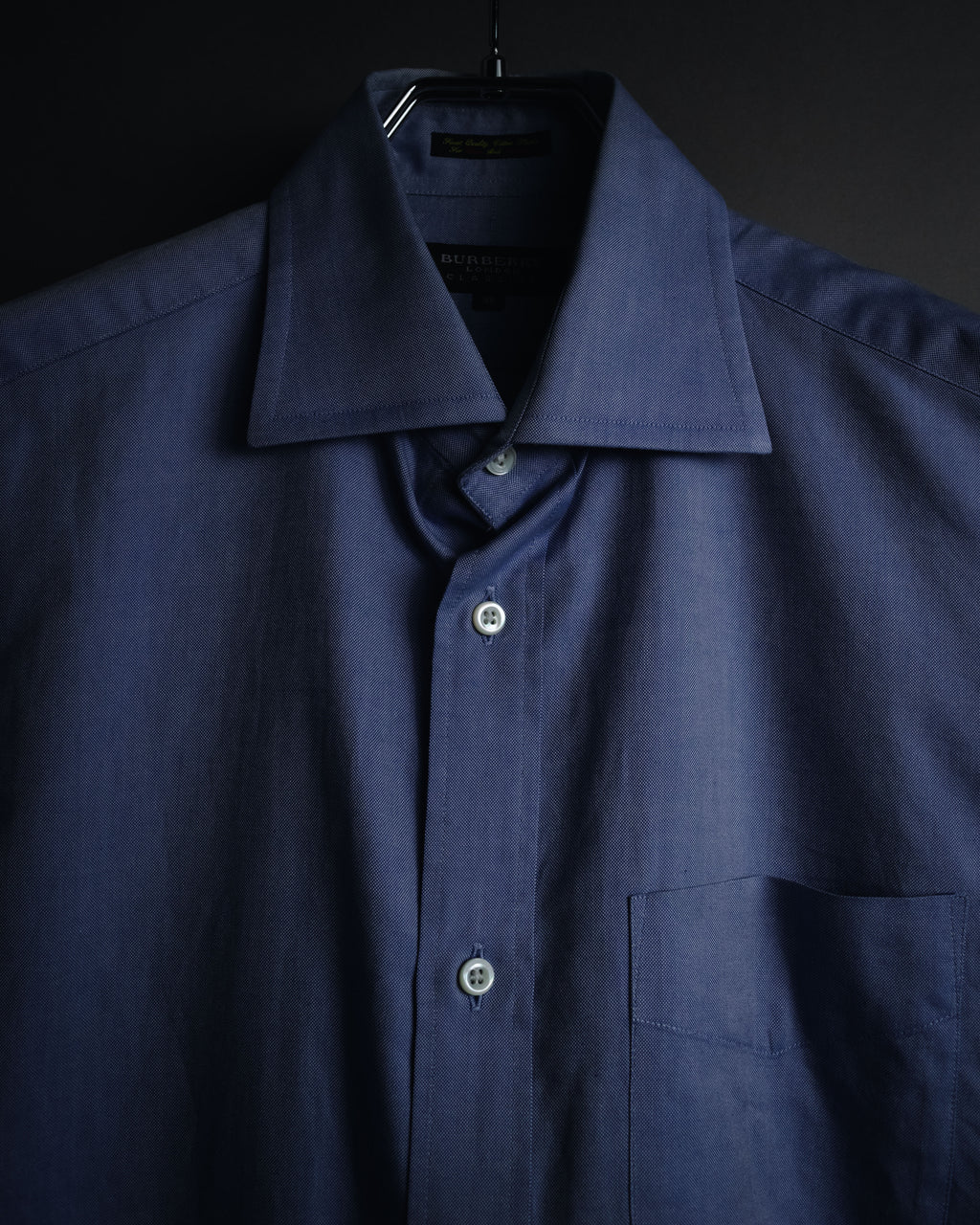 "BURBERRY" 00’s Classic oxford nova check accents shirt