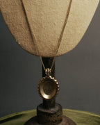 -SPECIAL- “CHANEL” 2017 Cruise Collection Pearl trimmed black pendant necklace