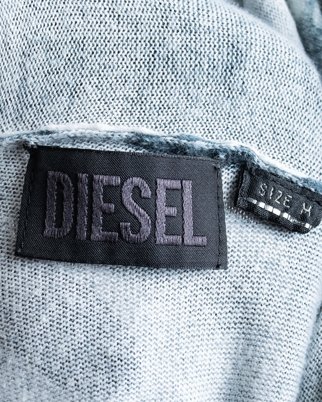 "DIESEL" Space pattern full graphic long tops