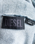 "DIESEL" Space pattern full graphic long tops