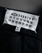 “Maison Margiela” 2019SS Cotton draped culotte shorts