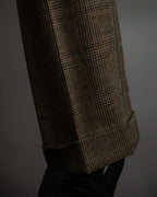 "PAUL SMITH" Flaming detail glen plaid set up