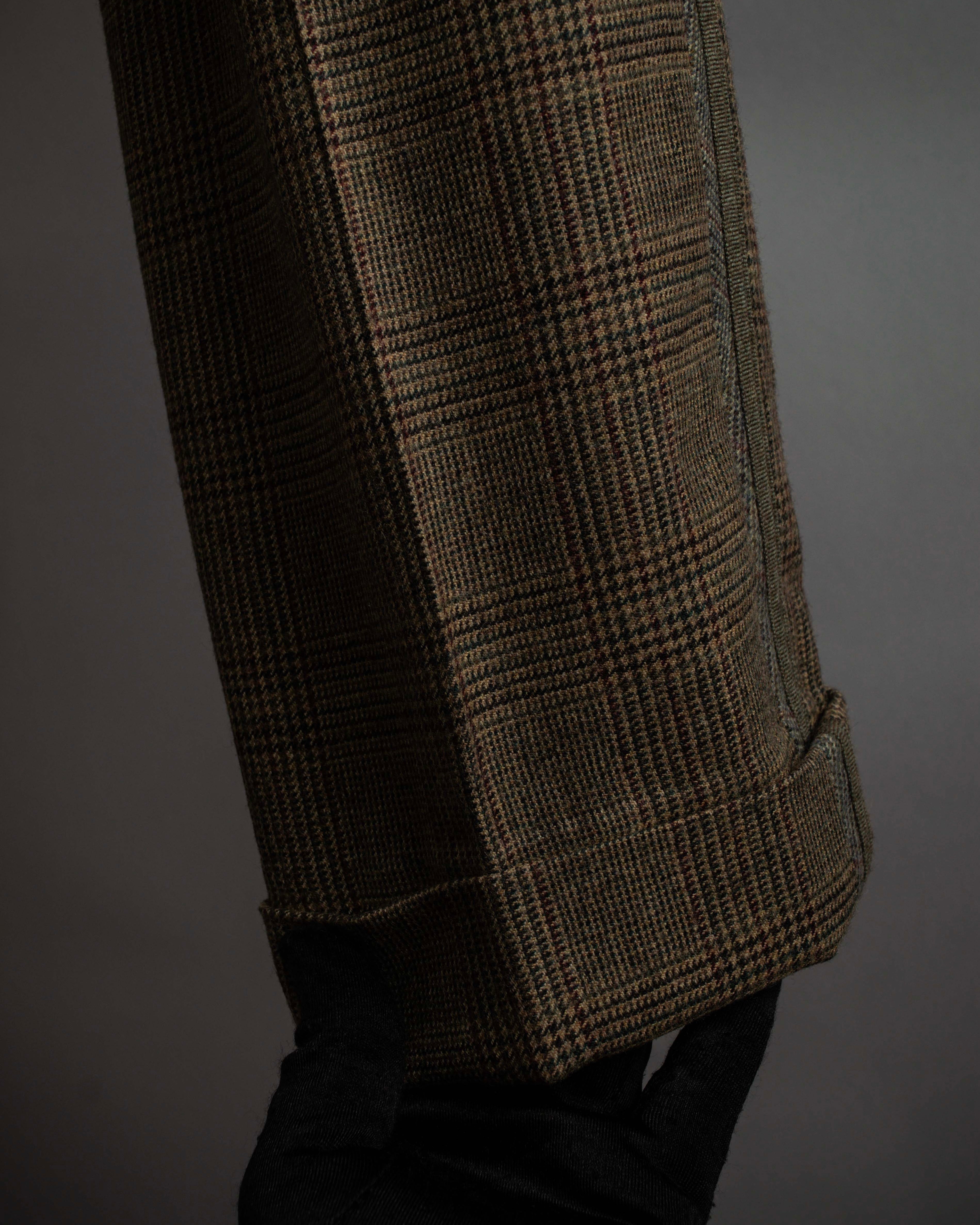 "PAUL SMITH" Flaming detail glen plaid set up