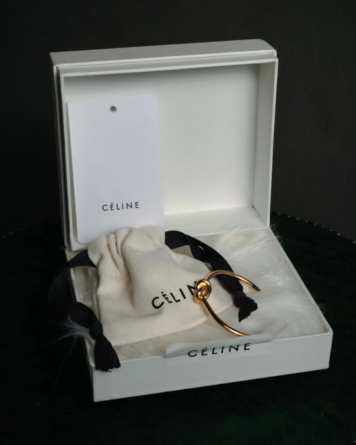 “CELINE” 10’s Knot cuff bracelet