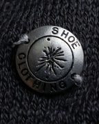 "MIHARA YASUHIRO" Military vest docking design V-neck cardigan