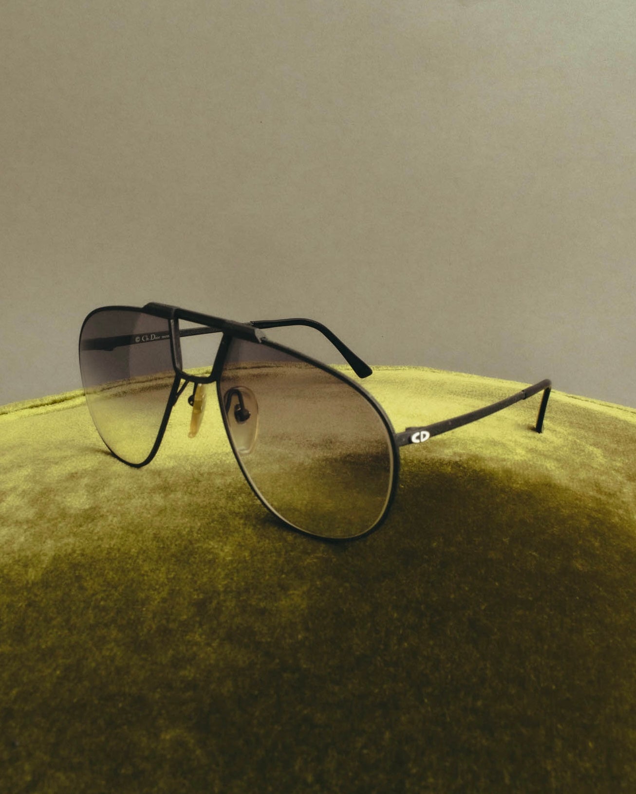 "Christian Dior" 80's Oversized aviator sunglasses