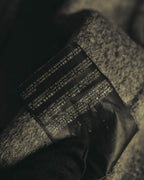 “BALENCIAGA” 00’s-10’s Wool angora wide-lapel coat