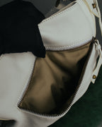 -SPECIAL- “Yves Saint Laurent” 2004-2011 Pilati era bow leather shoulder bag