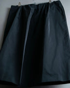 “JIL SANDER” Silk blended tight silhouette skirt