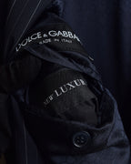 "Dolce & Gabbana" Pinstripe wool tailored jacket