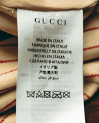 -SPECIAL- “GUCCI” 2015-2022 vintage inspired horsebit striped wool skirt