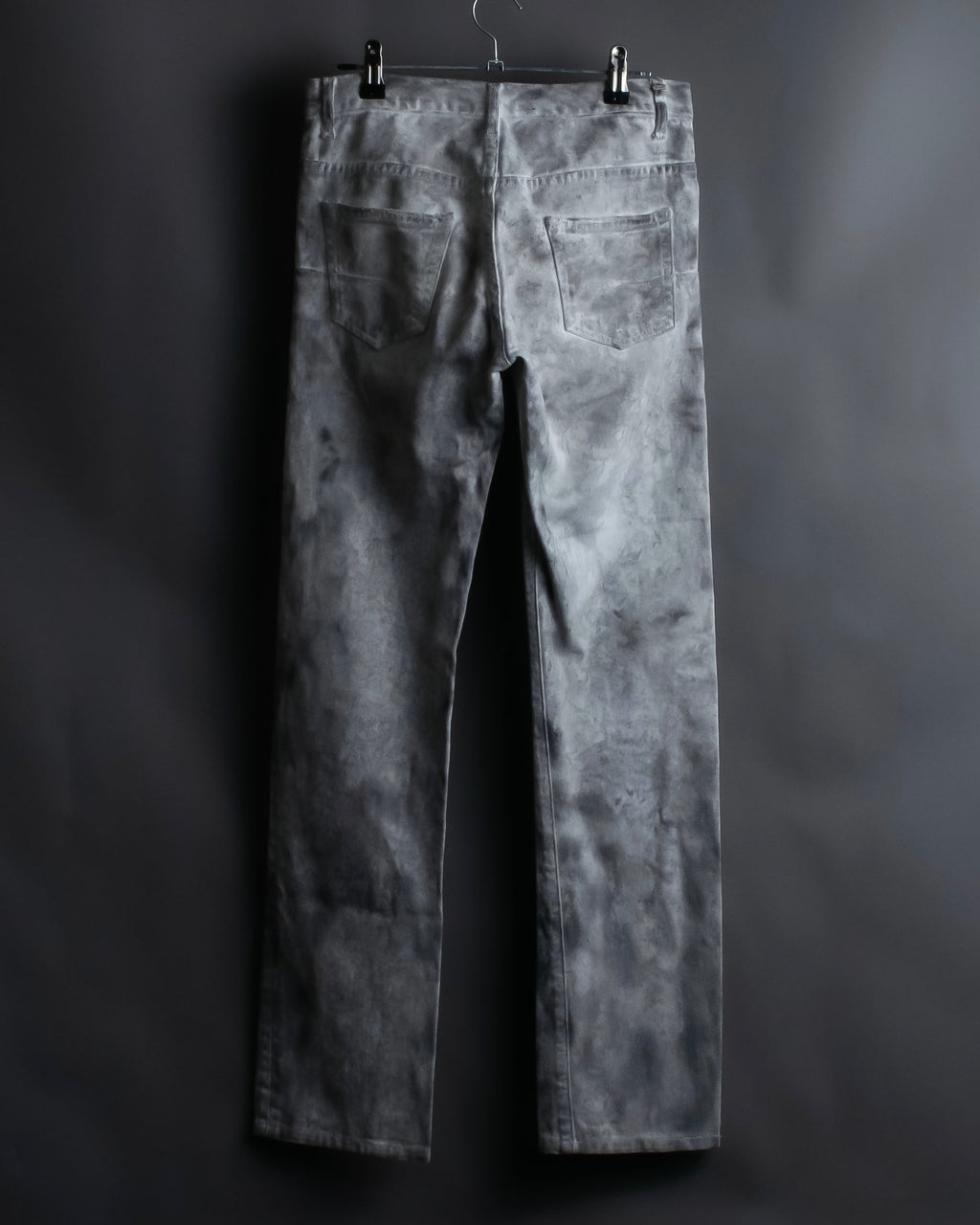 “DIOR HOMME by Hedi Slimane” tie-dye pattern designed denim
