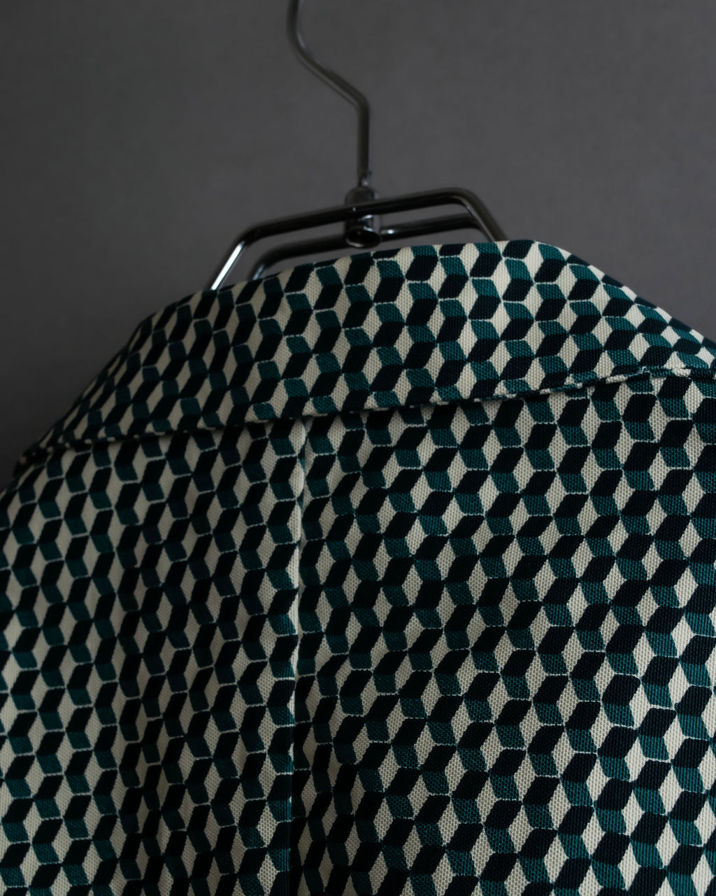 "MARNI" Geometric pattern double-breasted tailored jacket
