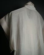 -SPECIAL- “VALENTINO ROMA” 2000’s sheer bow tie ruffled blouse