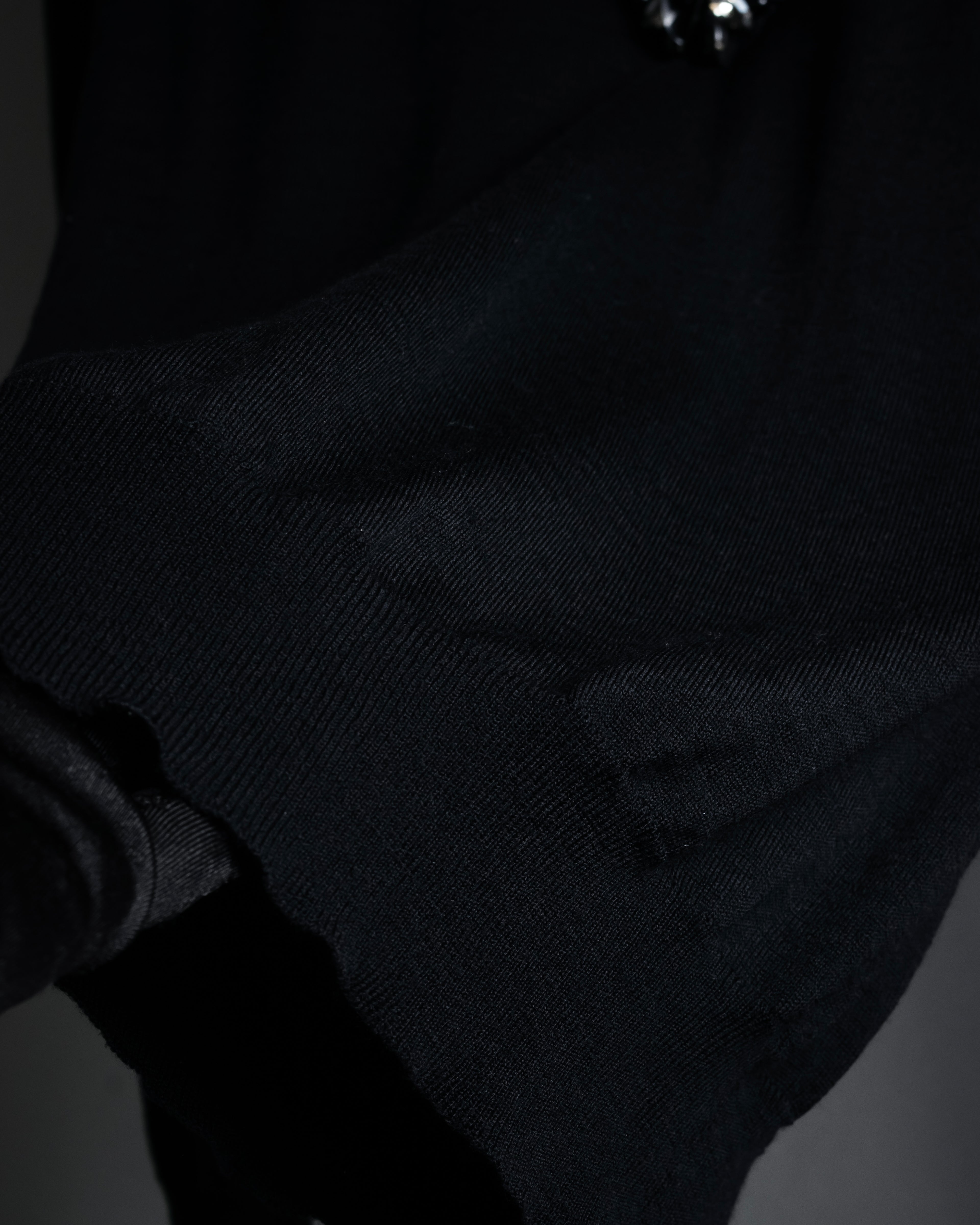 "GUCCI" Embellished v neck jewel knit sweater