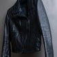 "Acne" Beautiful shape genuine leather double riders jacket