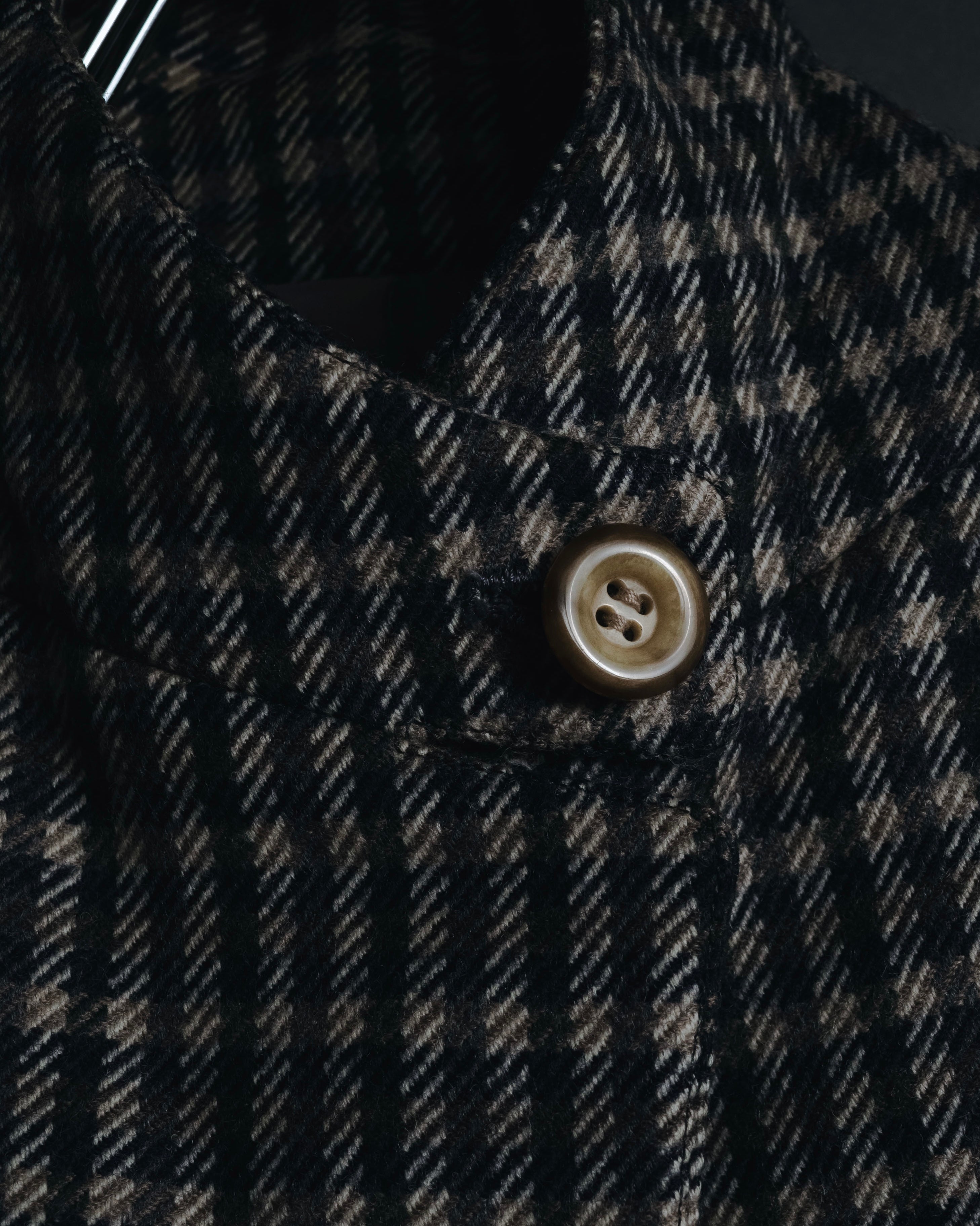 "Christian Dior SPORTS" 80’s-90’s british check tweed jacket