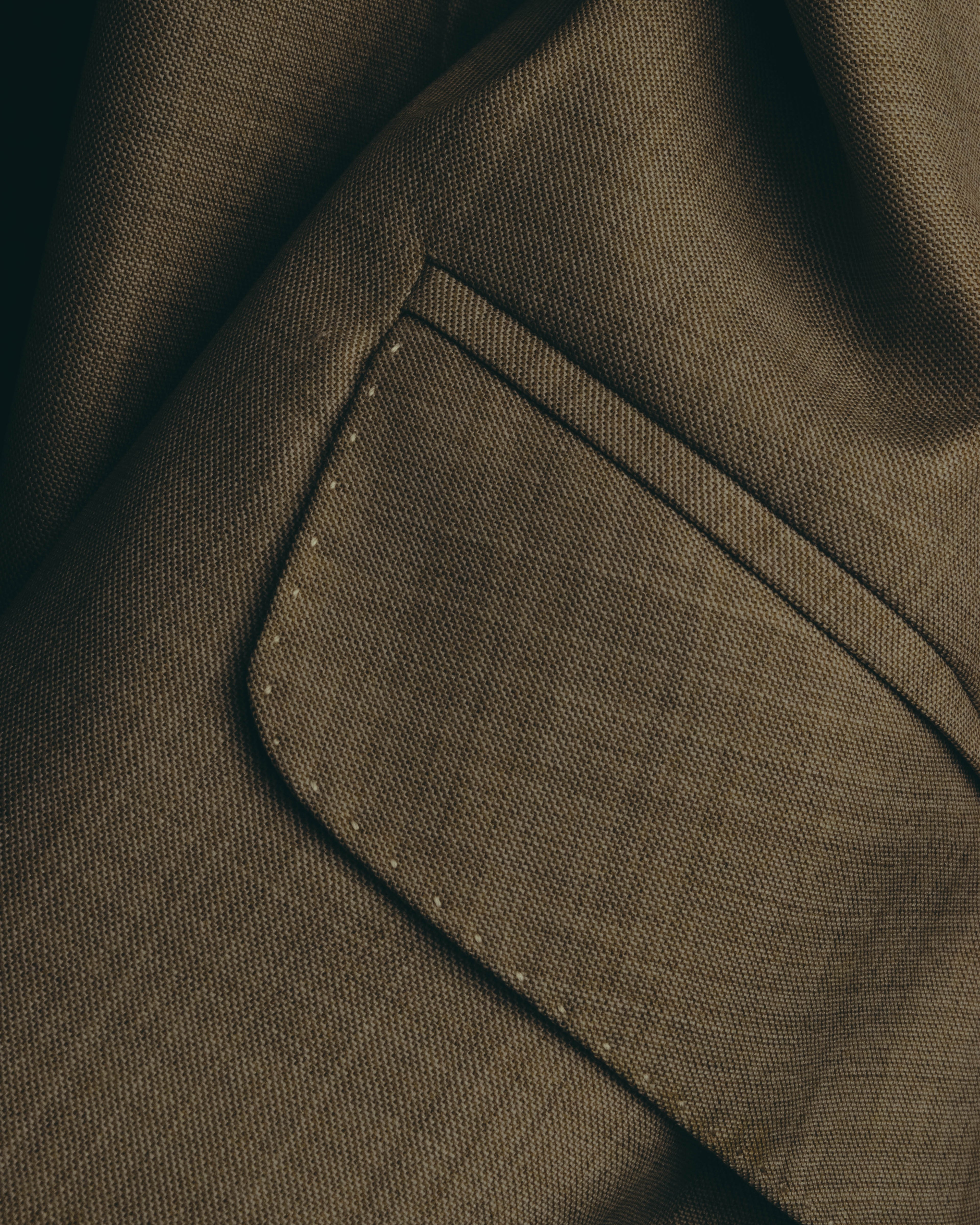 -SPECIAL- "HERMÈS" 90's-00's Wool silk tailored asymmetrical setup suit