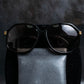 "Christian Dior" Hexagonal frame black sunglasses