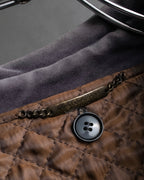 "Dolce & Gabbana" Lightly brushed liner-equipped trench coat