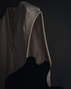 "Maison Margiela" 2014 AW Minimal v-neck knit vest