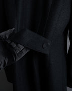 "Marc Jacobs" A soft flowing flared silhouette long coat