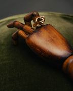 -SPECIAL- “Bottega Veneta” 10's- Sculptural gold plated knot ring