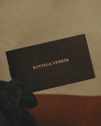 “BOTTEGA VENETA” 2010’s Intrecciato leather compact bi-fold wallet