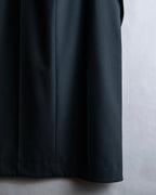 "NINA RICCI" Side button detail cropped length skirt