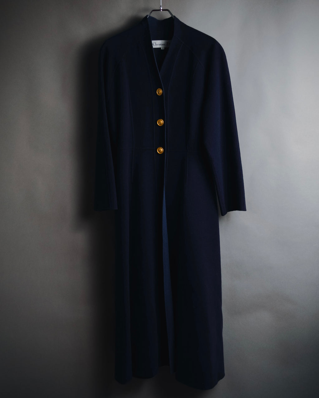 –SPECIAL– "Christian Dior" 80’s-90’s architectural coat dress
