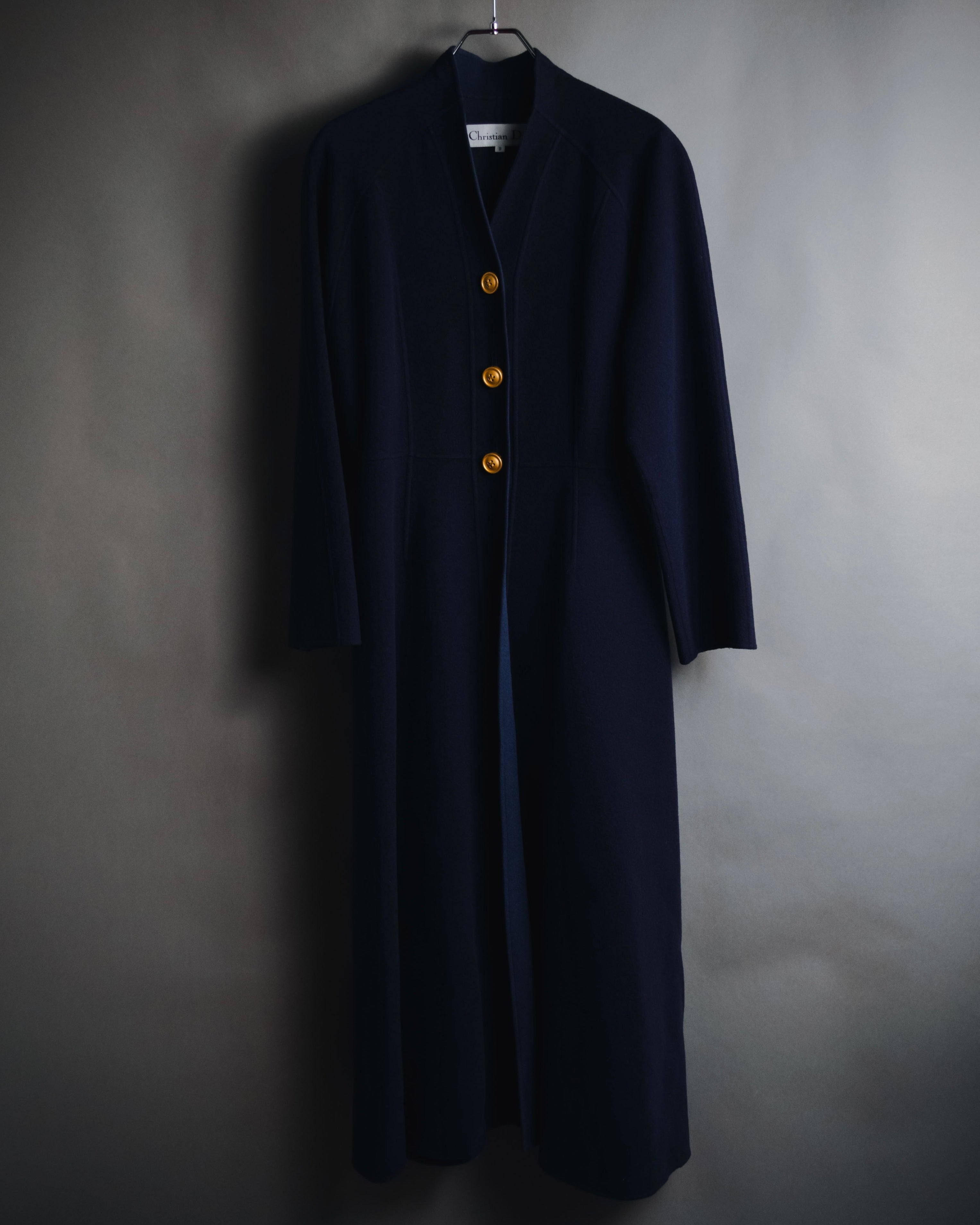 –SPECIAL– "Christian Dior" 80’s-90’s architectural coat dress