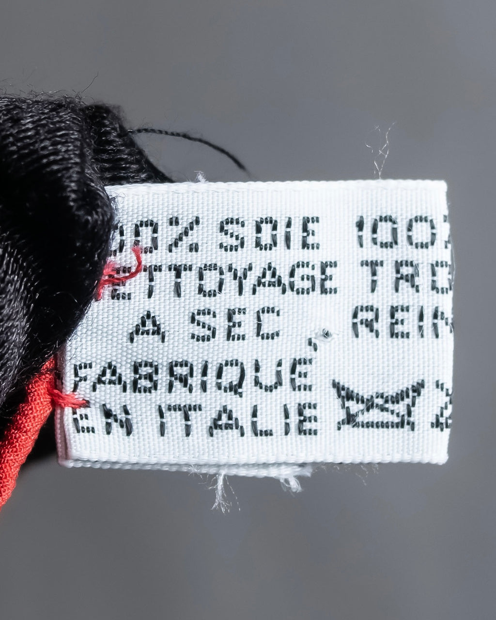 "Cartier" Gemstone brooch motif silk square scarf