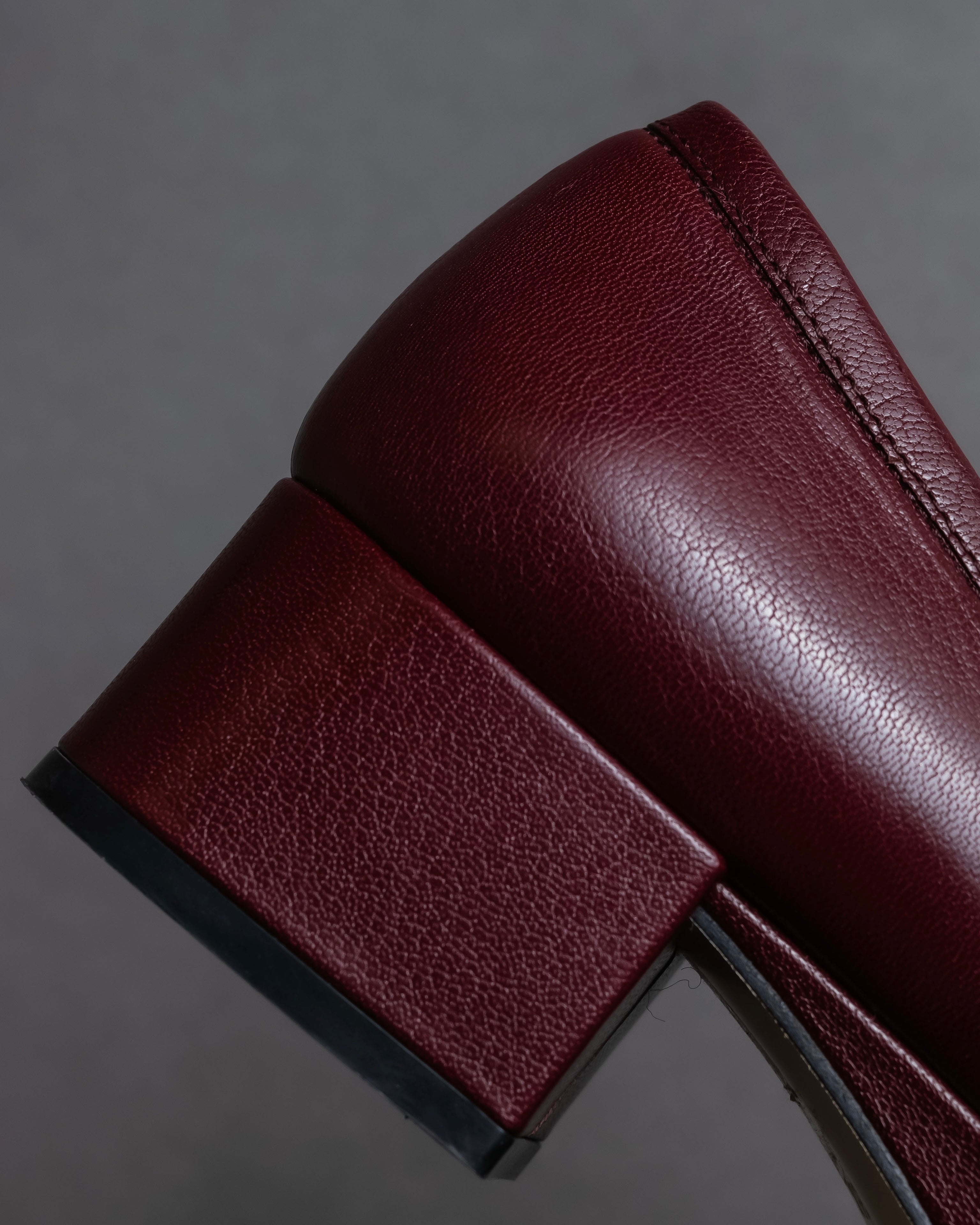 "GUCCI" Multicolor horsebit design heeled loafers