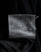 “Christian Dior” 90’s pinstriped four-button long tailored jacket