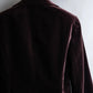 "BALENCIAGA" Velvet beautiful shaped tailored jacket